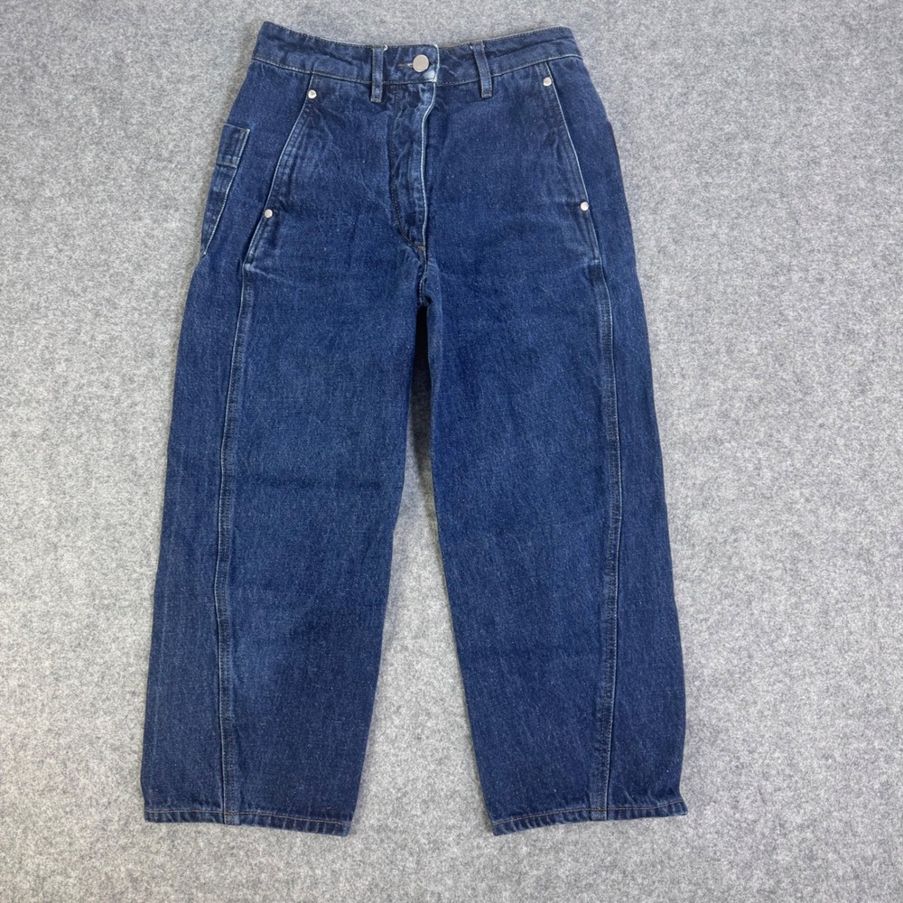 Lemaire Indigo Twisted Workwear Jeans Size EU 34